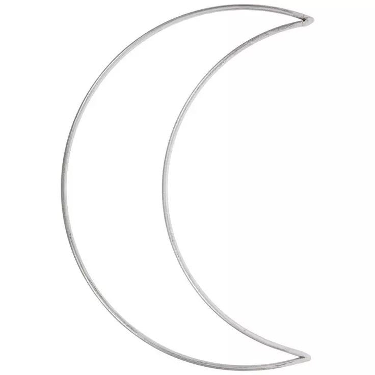 Moon Shape Metal Ring