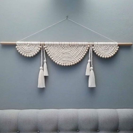 Macrame Serene Knots Macrame Wall Hanging