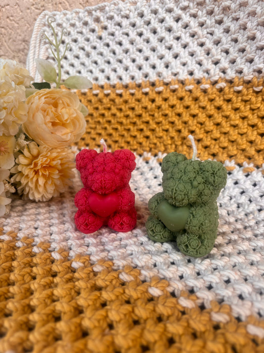 Red and Green Teddy Combo