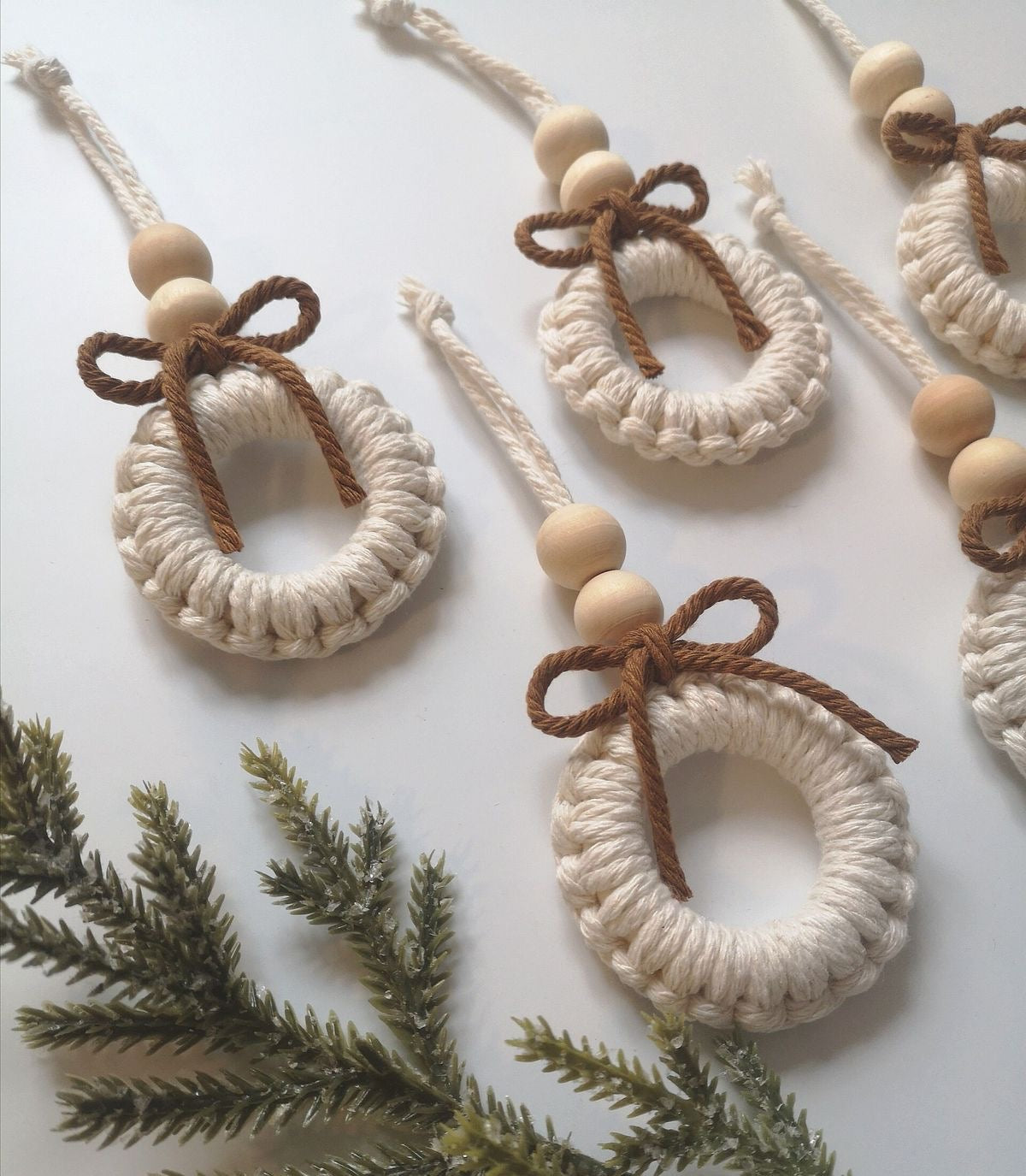 Woven Wonder Christmas Ornaments