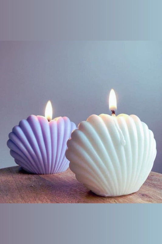 Shell Aesthetic Candle (set of 2)