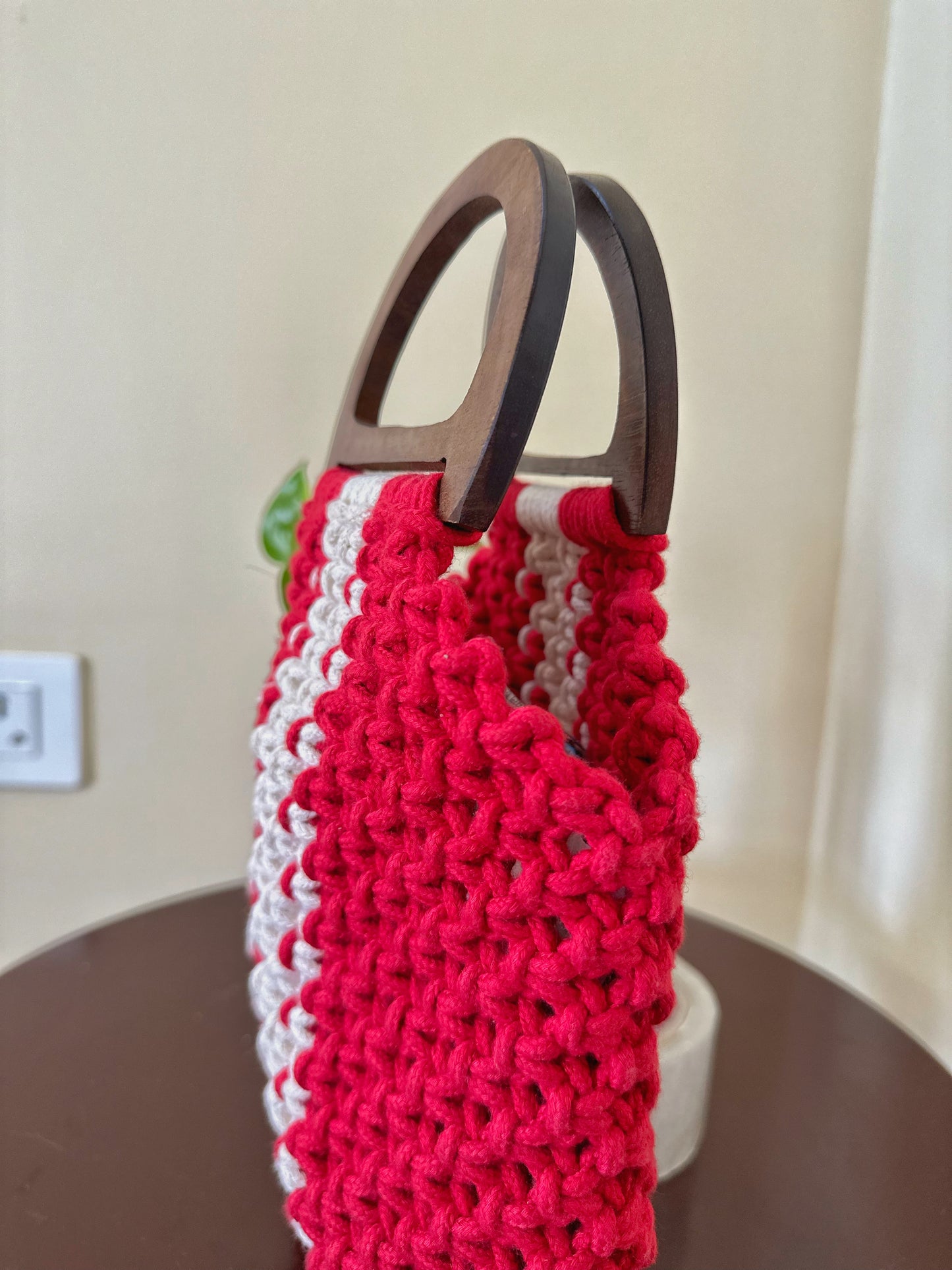 Cute Frame Handbag (Red)