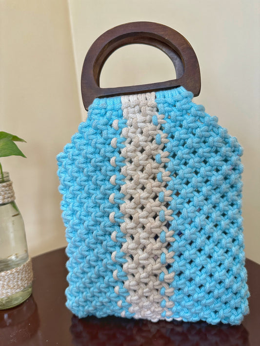 Cute Frame handbag (Blue)