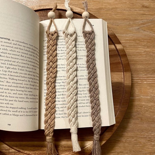 Macrame Pep talk Bookmark