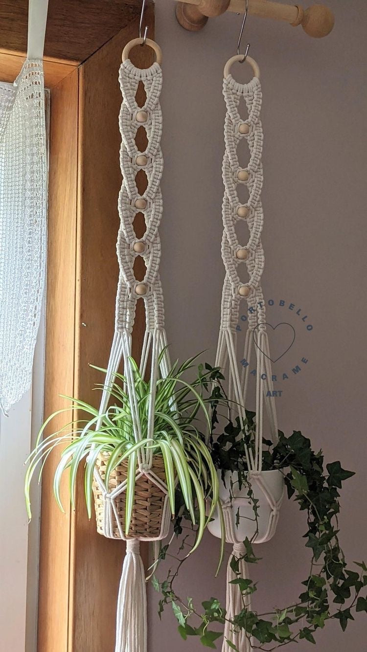 Macrame Braided Plant Hanger