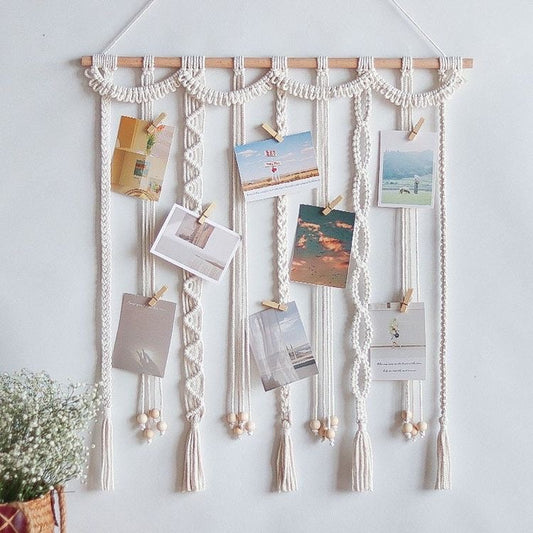 Macrame Clip Wall Hanging