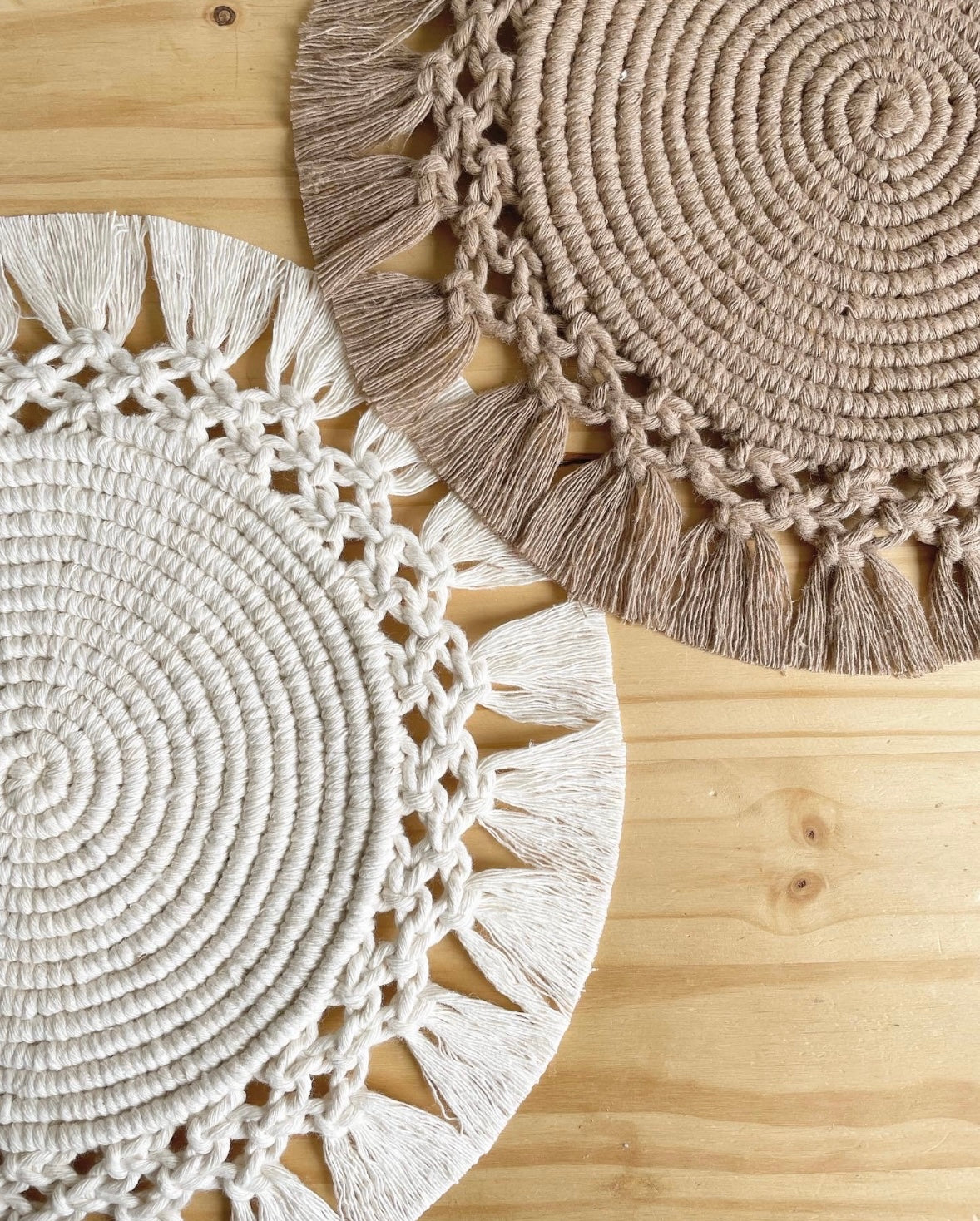 Macrame Table Placement